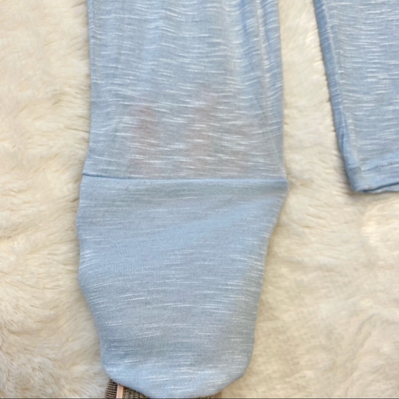 NEW 7 For All Mankind 7FAM Mock Neck Smocked long Sleeve Top - Picture 3 of 7